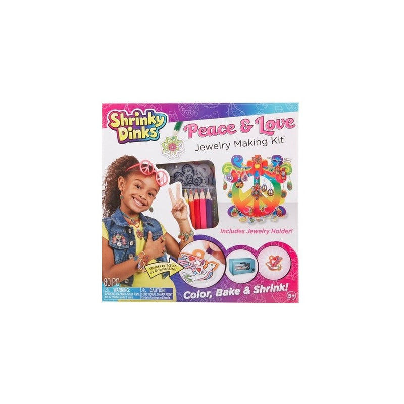 Shrinky Dinks Peace and Love Jewelry Kit