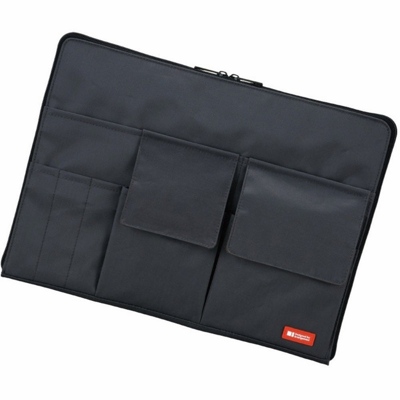 LIHIT LAB Bag-In-Bag (Laptop Sleeve), Black, 10 x 13.8 Inches (A7554-24)