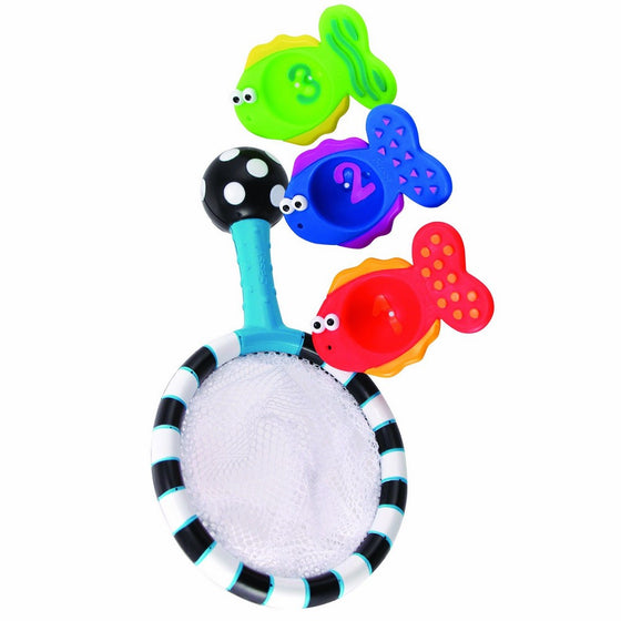 Sassy Developmental Bath Toy, Catch and Count Net