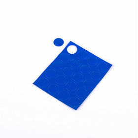 MasterVision Magnetic Color Coding Dots, 3/4 Inch Diameter, Blue, Pack of 20