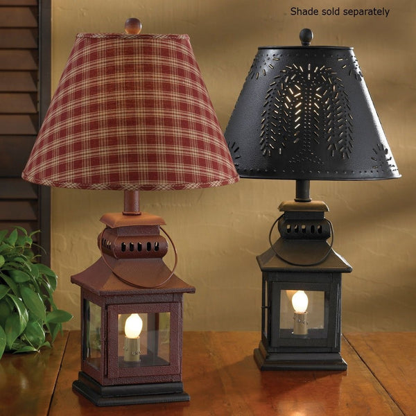 Park Designs Black Iron Lantern Lamp