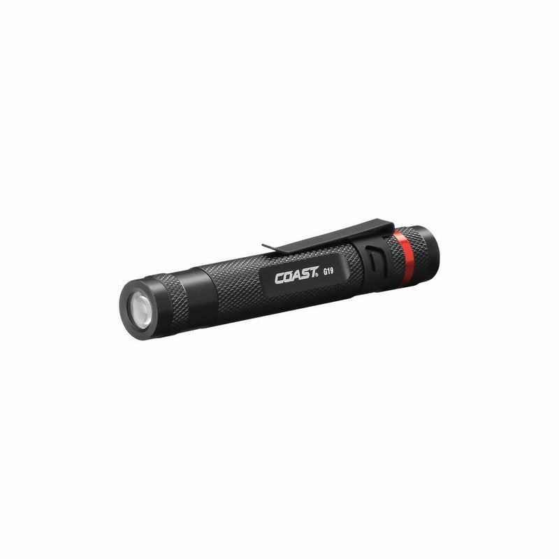 COAST G19 Inspection Beam LED Penlight with Adjustable Pocket Clip and Consistent Edge-To-Edge Brightness