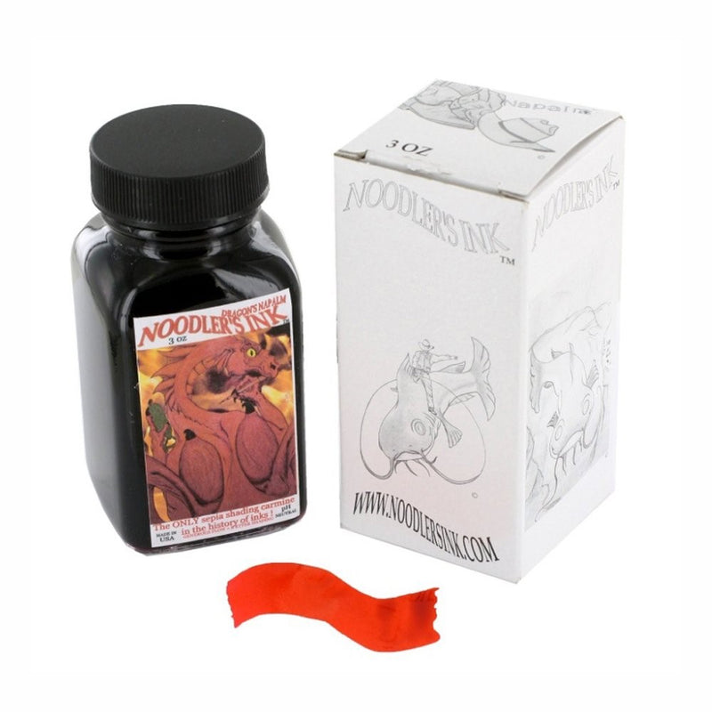 Noodlers Ink 3 Oz Dragons Napalm Red