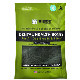 Indigenous Dental Health Bones Original Fresh Breath Flavor