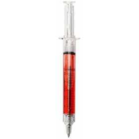 RI Novelty SPPSYRI Lot Of 12 Assorted Color Syringe Shot Design Pens
