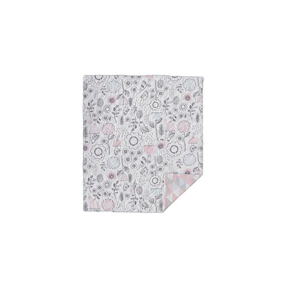 Lolli Living Baby Quilted Comforter in Sparrow. Modern Quilted Baby Blanket (Sparrow Print).
