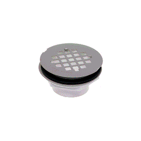 B&K 133-106 Plastic Shower Drain, 2"