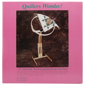 Frank A. Edmunds Quilters Wonder! 18" Hoop with Adjustable Stand, 2645