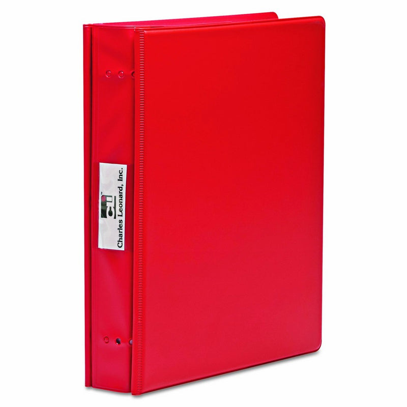 Charles Leonard Expandable Varicap Binder, Expandable to 1500 Sheets, 8.5 X 11 Inches, Red (61603)