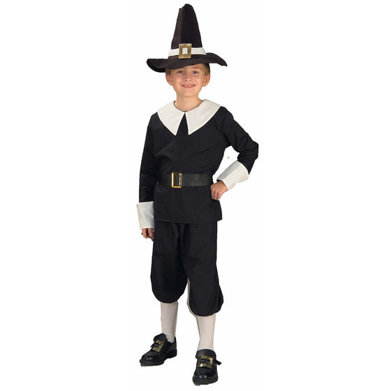 Forum Novelties Pilgrim Boy Costume, Child's Large