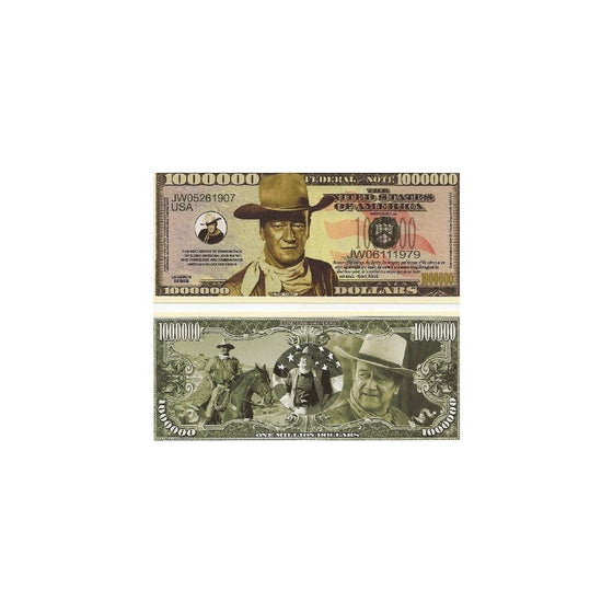 John Wayne Million Dollar Novelty Bill