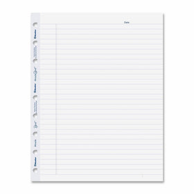 Blueline AFR9050R MiracleBind Ruled Paper Refill Sheets, 9-1/4 x 7-1/4, White, 50 Sheets/Pack