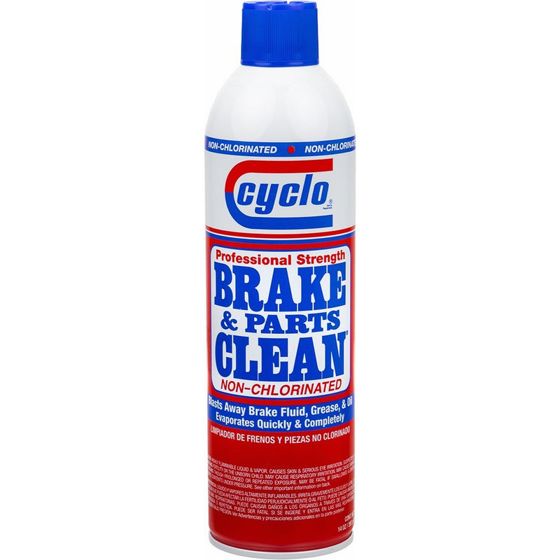Niteo Cyclo Brake & Parts Clean: Non-Chlorinated, Low VOC Formula, 14 fl oz