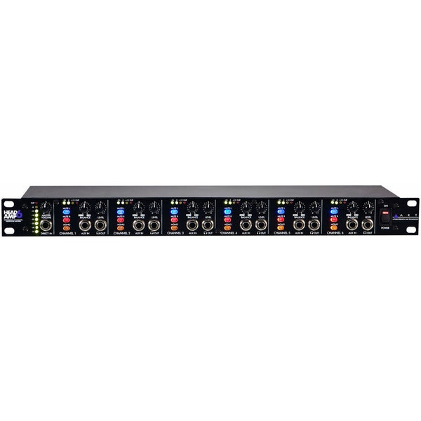 Art HeadAmp6 Rackmount 6-Channel Stereo Headphone Amplifier