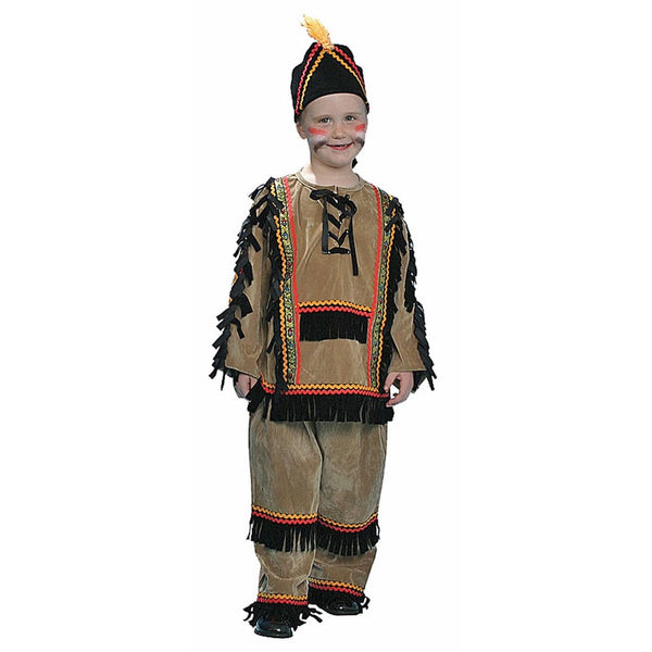 Deluxe Indian Boy Costume Set - Toddler T2