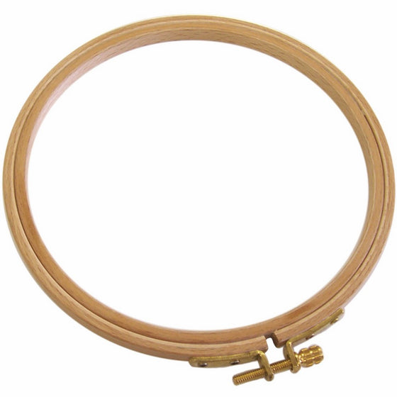 Edmunds German Hand or Machine Embroidery Hoop, 10-Inch