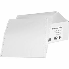 Sparco 02184 Feed Paper,Continuous,Plain,1-Part,9-1/2"x11",1000/CT,WE