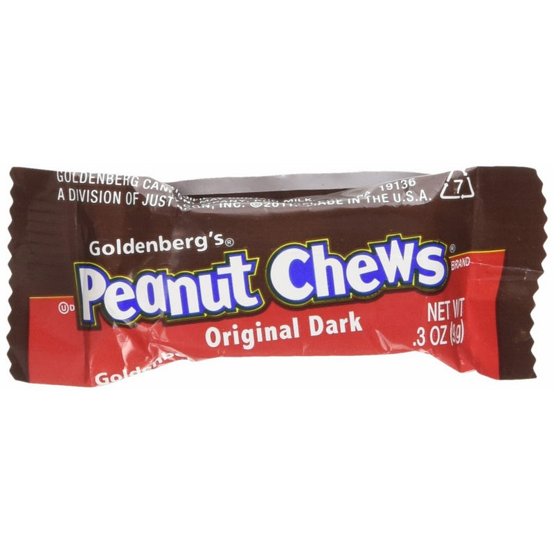 Dark Chocolate Peanut Chews Mini Bars 3LB Bag