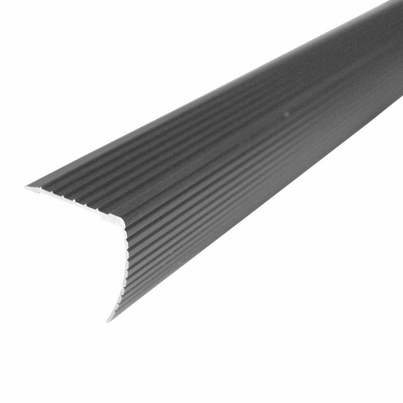 M-D Building Products Cinch Stair Edging (Fluted) 36" Satin Nickel Satin Nickel