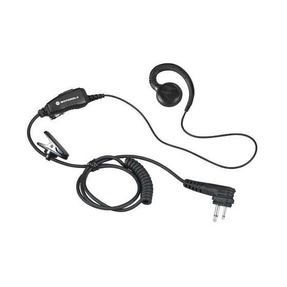 Motorola HKLN4604 HKLN4604A HKLN4604B Original Motorola Swivel Earpiece with Microphone and PTT - Replaces RLN6423