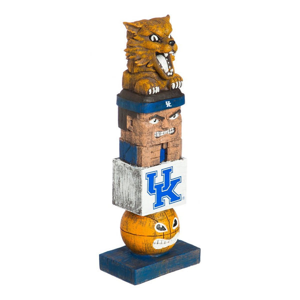 Evergreen NCAA Kentucky Wildcats Tiki Totem