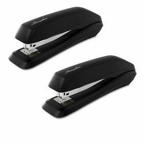 Swingline Stapler, Eco Version, Standard, 15 Sheet Capacity, Black, 2 Pack (S7054501AZ)