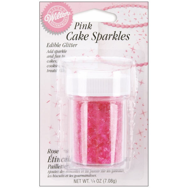 Wilton Pink Cake Sparkles