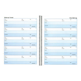 REDIFORM Follow-Up Voice Mail Log, 10.625 x 8" 5 per Page, 500 Messages (51114)