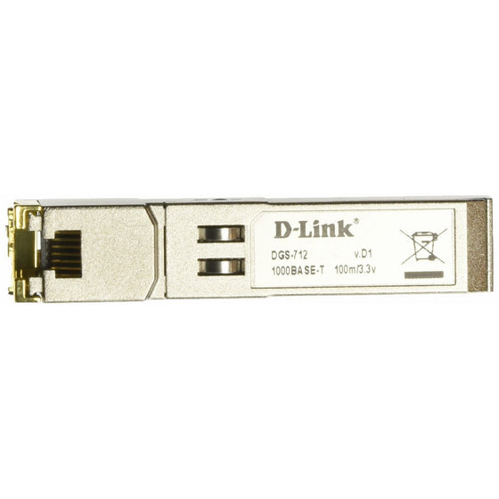 1000BASE-T Copper SFP Transceiver (DGS-712)