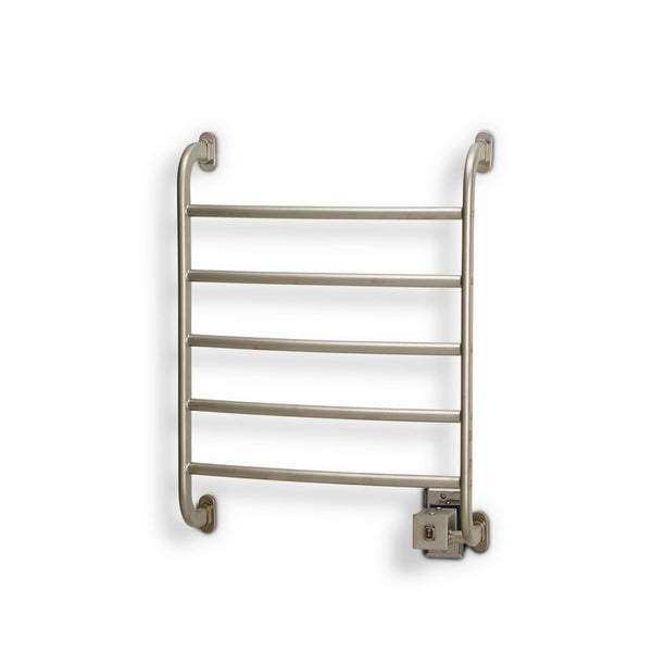 Warmrails HSRS Regent 25.25-Inch Wall Mounted Towel Warmer, Nickel Finish