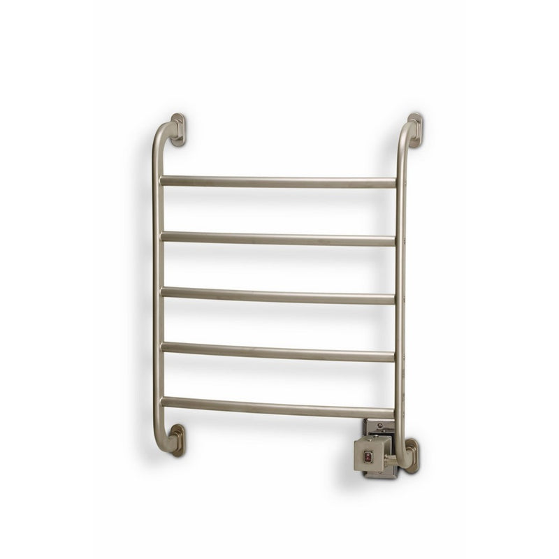 Warmrails HSRS Regent 25.25-Inch Wall Mounted Towel Warmer, Nickel Finish