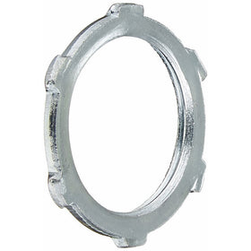 Halex 61910B Conduit Locknuts Rigid and Intermediate Metallic Conduit (IMC) Fitting Steel (100 Piece), 1"
