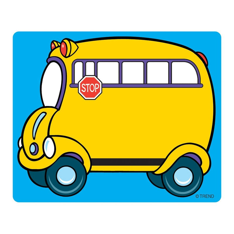TREND enterprises, Inc. School Bus Terrific Labels, 36 ct