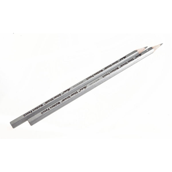 Forney 70794 Marking Pencil, Silver Lead, 2-Pack