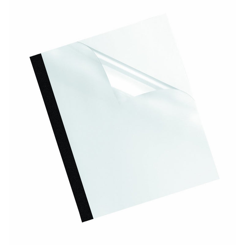 Fellowes Thermal Binding Presentation Covers, Letter, 1/4 Inch, 60 Sheets, Black, 10 Pack (5222801)