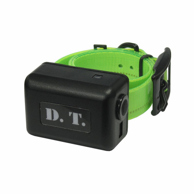 DT Systems Add-On or Replacement Dog Training Collar Receiver, Fluorescent Green