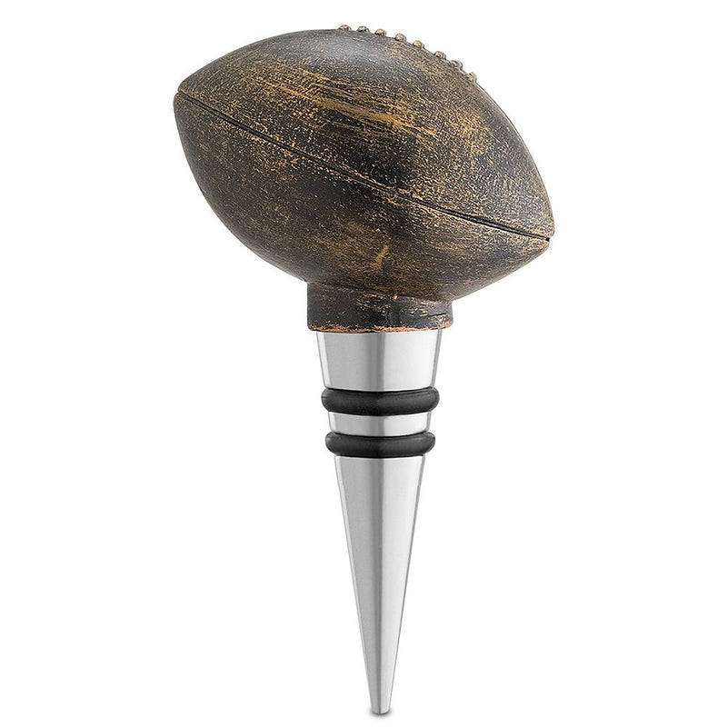 Epic Products Vintage Football Bottle Stopper, 4-Inch