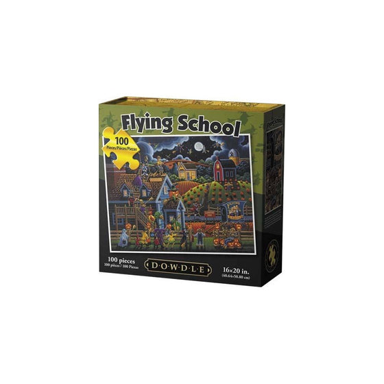 Dowdle Jigsaw Puzzle - Flying School - 100 Piece