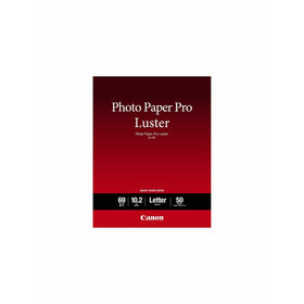 Canon Luster Photo Paper Letter, 50 Sheets (LU-101 LTR)