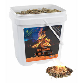 Instafire Eco-Friendly Granulated Bulk Fire Starter, 2-Gallon Bucket