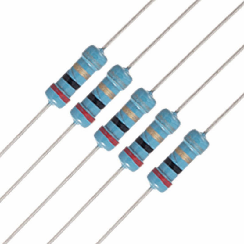 uxcell 20 x 1/2W Watt 2 ohm 2R Carbon Film Resistor 0.5W