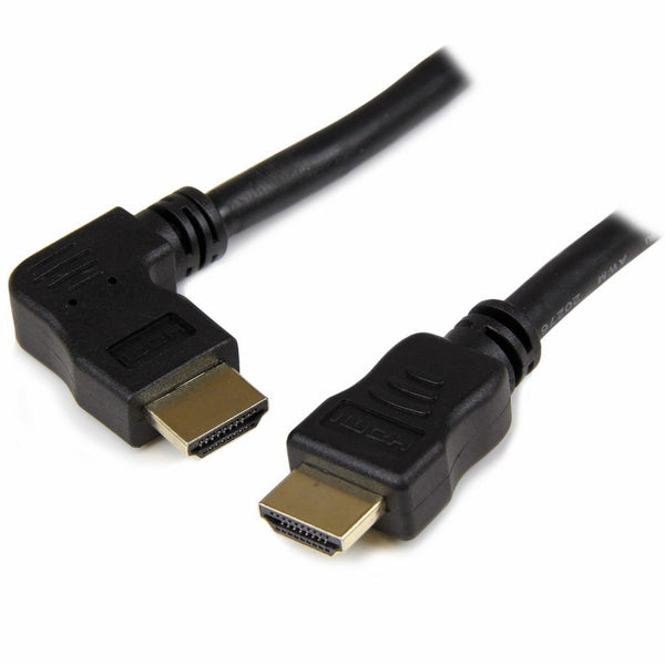 StarTech.com 2m Left Angle High Speed HDMI Cable - HDMI (M) to Left Angled HDMI (M) Cable 2 Meter