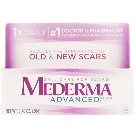 Mederma Advanced Skin Care Gel 20 g (2 pack)