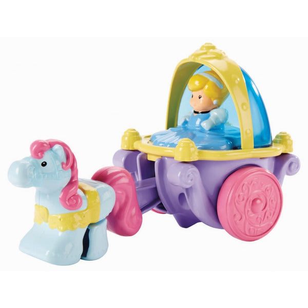 Fisher-Price Little People Disney Princess - Klip Klop Cinderella Coach Vehicle