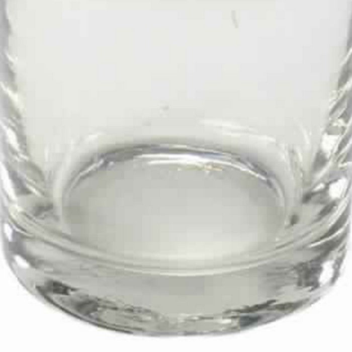 Glass Frame Carafe with Sleek Pouring Top, Clear