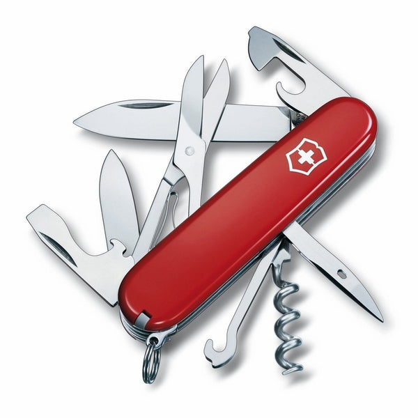 Victorinox Original Swiss Army Climber Pocket Knife (Red)