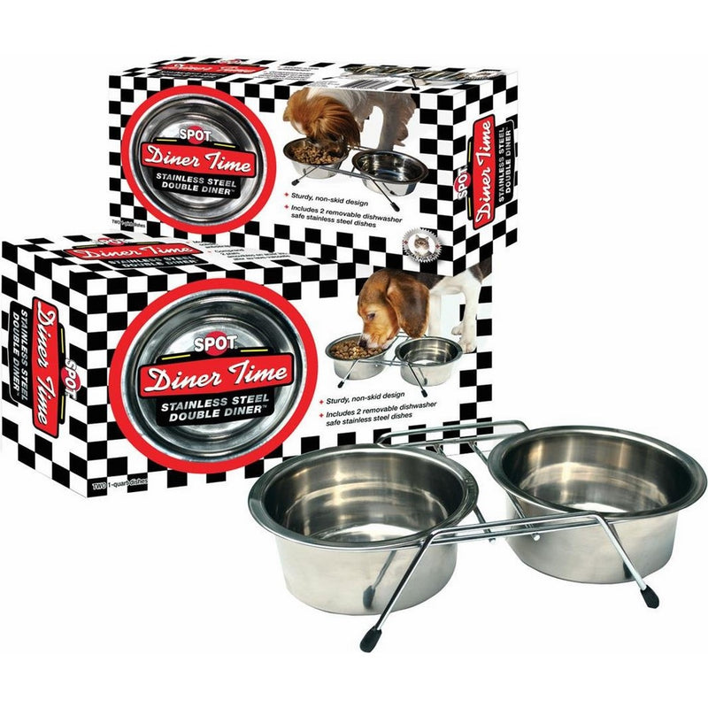 Ethical 2-Quart Stainless Steel Double Diner