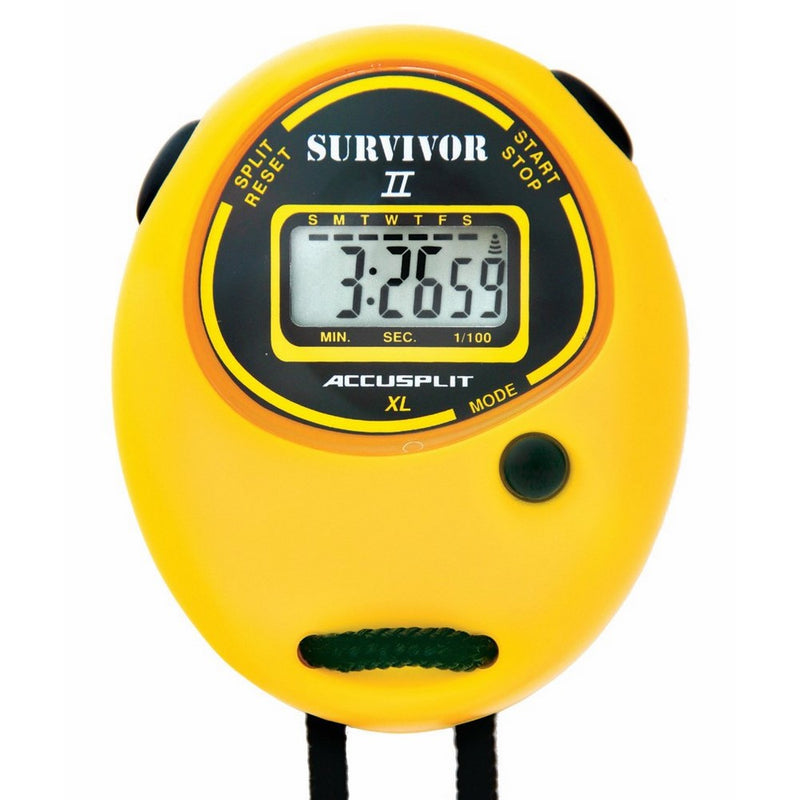 ACCUSPLIT Survivor II S2XL Stopwatch, Clock (Yellow)