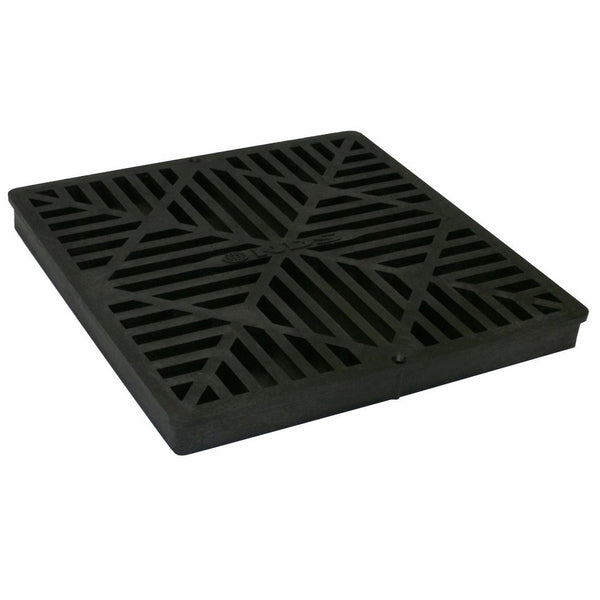 NDS 1211G 12-Inch Square Grate, Black