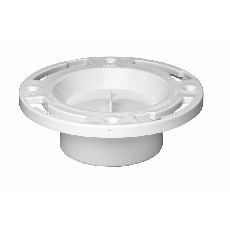 Oatey 43509 PVC inside Fit Closet Flange without Test Cap, 3-Inch
